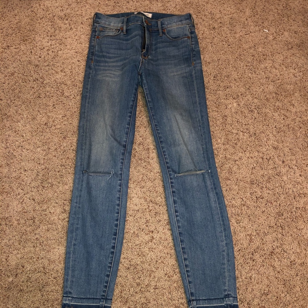 Madewell High Riser Skinny Jeans